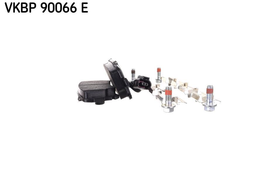Jeu de 4 plaquettes de frein SKF ref. VKBP 90066 E